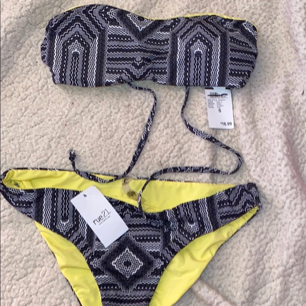 Size small reversible bikini